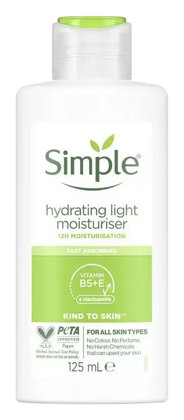 Simple Skincare Kind To Skin Hydrating Light Moisturiser Australia