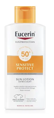 Eucerin Sensitive Protect Sun Lotion Extra Light SPF50+