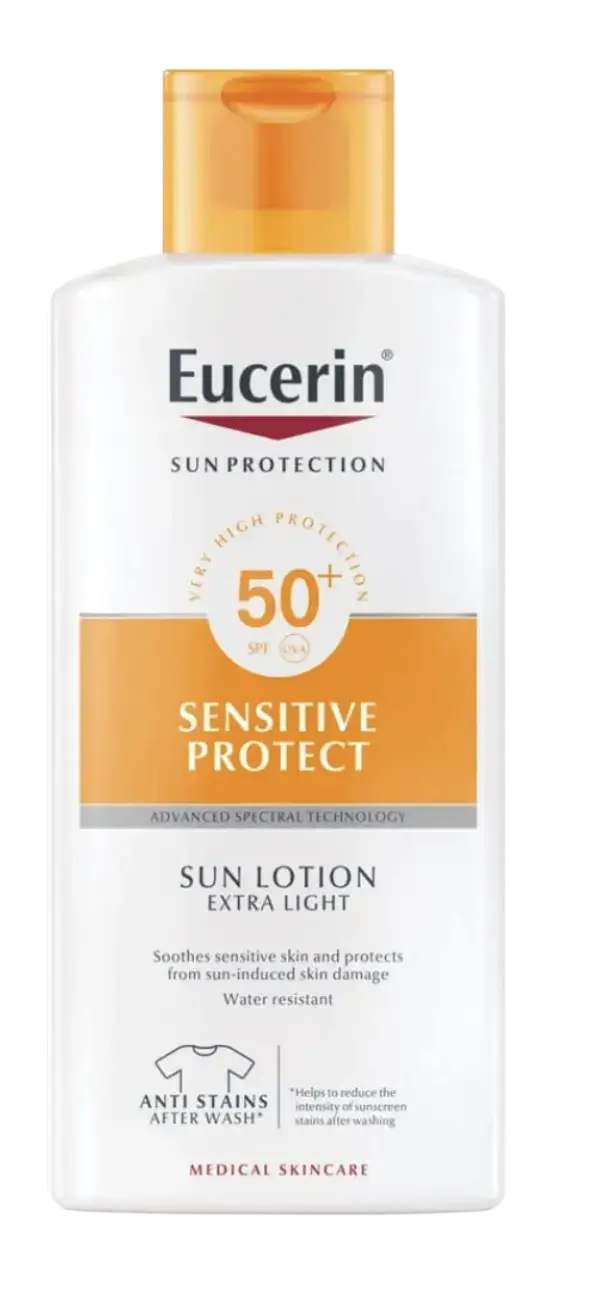 Eucerin Sensitive Protect Sun Lotion Extra Light SPF50+
