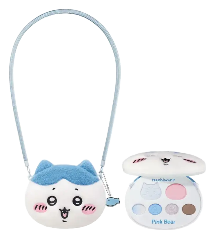 Pink Bear Chiikawa Collection Eyeshadow Palette 02 Ocean Paradise