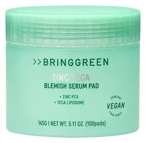 Bring Green Zinc Teca Blemish Serum Pad