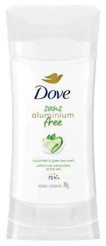 Dove Aluminium Free Deodorant Stick Cucumber & Green Tea
