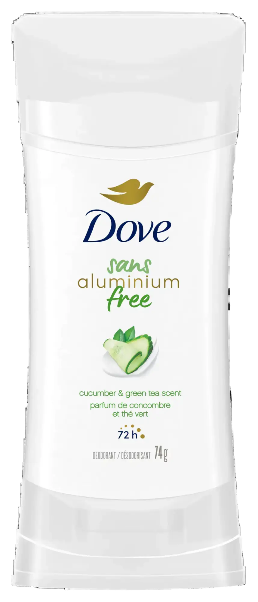 Dove Aluminium Free Deodorant Stick Cucumber & Green Tea