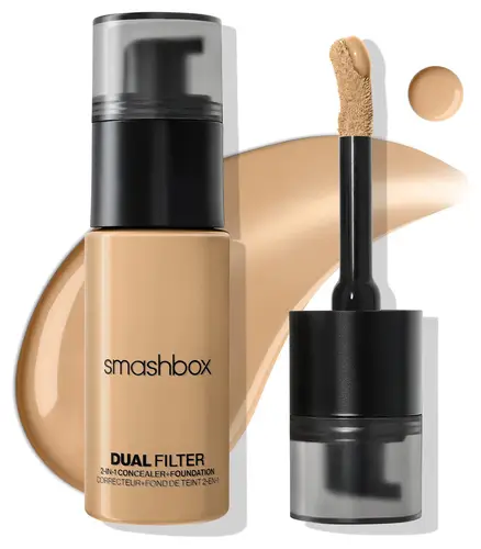 Smashbox Dual Filter 2-In-1 Concealer + Foundation 14 Olive Light Medium