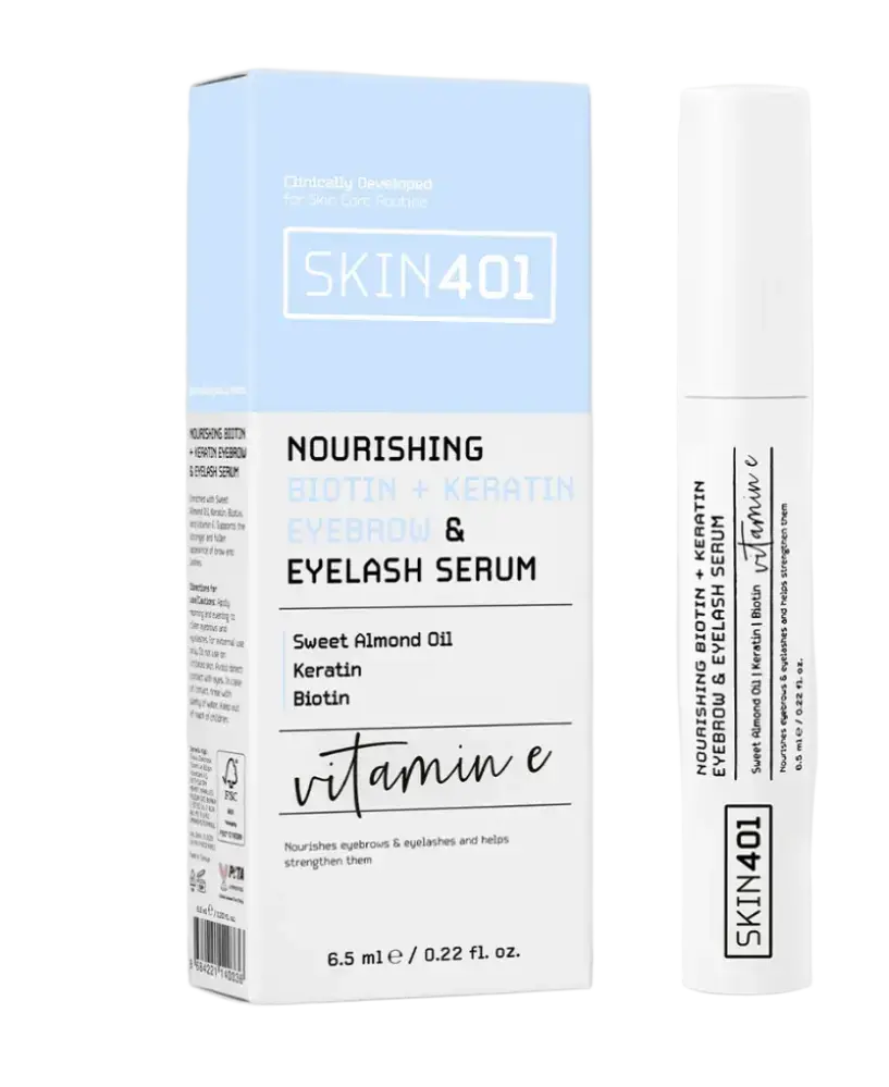Skin401 Nourishing Biotin + Keratin Eyebrow & Eyelash Serum
