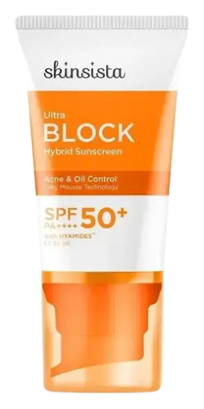 Skinsista Ultra Block Hybrid Sunscreen SPF 50+