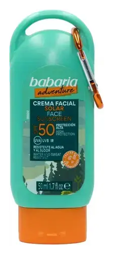 Babaria Adventure Crema Facial Solar SPF 50