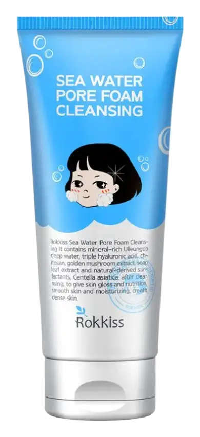 ROKKISS Sea Water Pore Foam Cleansing