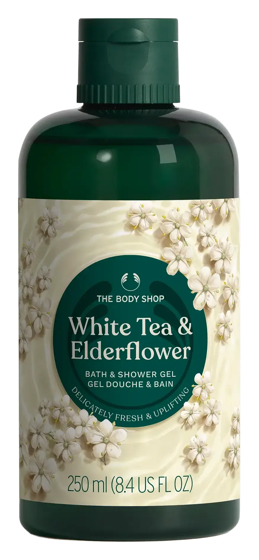 The Body Shop Bath & Shower Gel White Tea & Elderflower