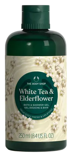 The Body Shop Bath & Shower Gel White Tea & Elderflower