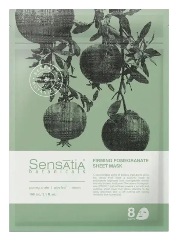 Sensatia Botanicals Firming Pomegranate Sheet Mask
