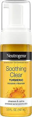 Neutrogena Soothing Clear Turmeric Mousse Cleanser