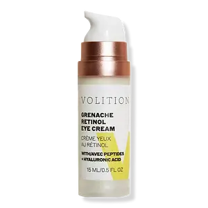 Volition Beauty Grenache Retinol Eye Cream with Peptides + Hyaluronic Acid