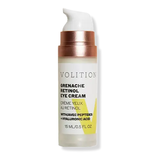 Volition Beauty Grenache Retinol Eye Cream with Peptides + Hyaluronic Acid