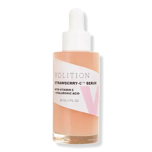 Volition Beauty Strawberry-C Brightening Serum with Vitamin C + Hyaluronic Acid