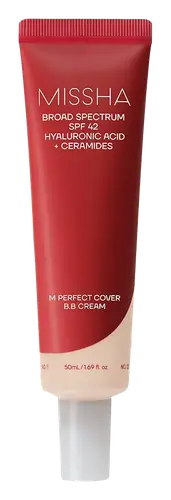 Missha M Perfect Cover BB Cream SPF42 PA+++ #13 Bright Beige