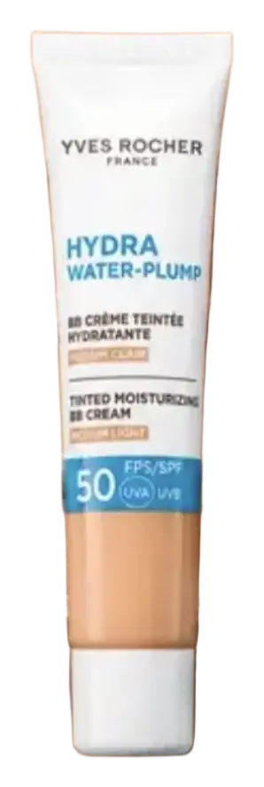 Yves Rocher Hydra Water Plump Tinted Moisturizer BB Cream Medium