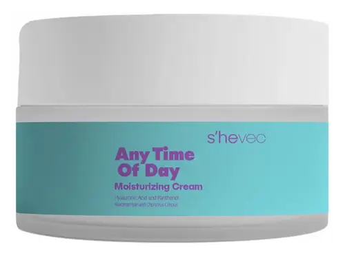S'he vec Any Time Of Day Moisturizing Cream