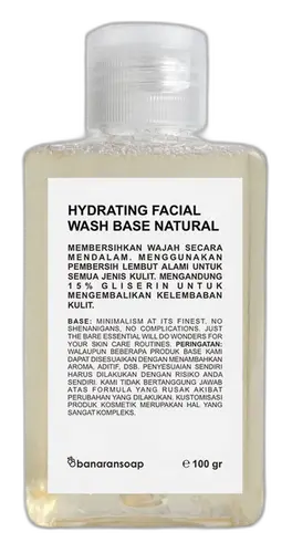 Banaransoap Hydrating Facial Wash Base Natural