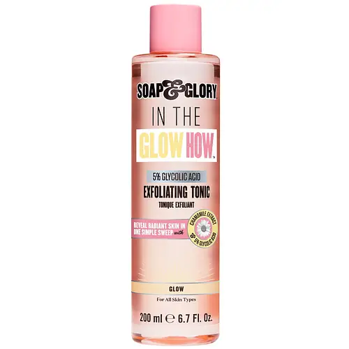 Soap & Glory In The Glow How Vitamin C 5% Glycolic Acid Exfoliating Tonic