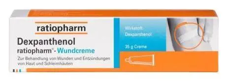 Ratiopharm Dexpanthenol 5% Wundcreme