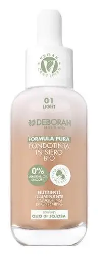 Deborah Milano Formula Pura Fondotinta In Siero Bio 01 Light