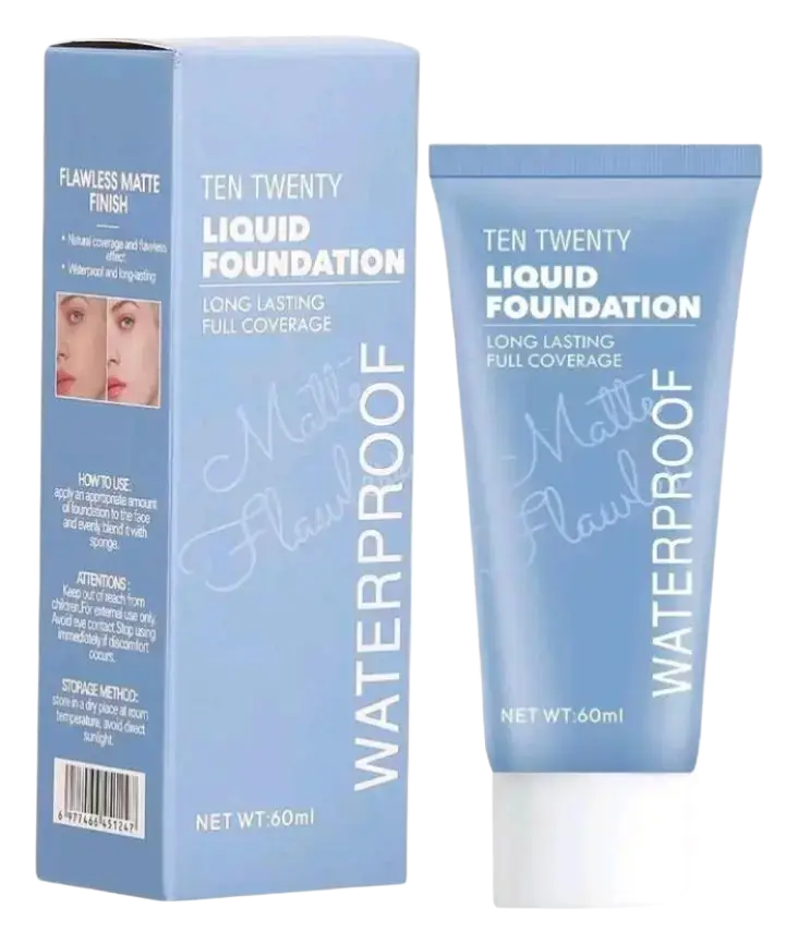 Ten Twenty Matte Liquid Foundation 01 Classic Ivory
