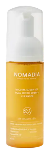 Nomadia Golden Jojoba 10% Dual Micro Bubble Cleanser