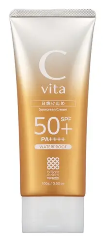 Meishoku Brilliant Colors C-Vita Sunscreen Cream SPF 50+
