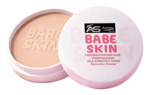 Ashley Shine Babe Skin Pressed Powder Cake 1 Bright