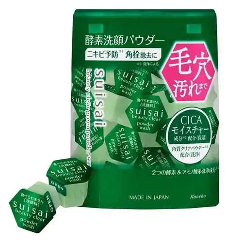 Suisai Beauty Clear Green Powder Wash