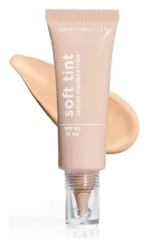 Makeup Mekka Soft Tint Serum Foundation SPF 30 Soft Medium