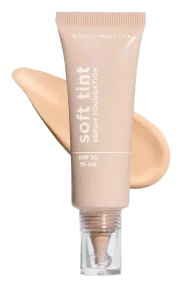 Makeup Mekka Soft Tint Serum Foundation SPF 30 Soft Medium