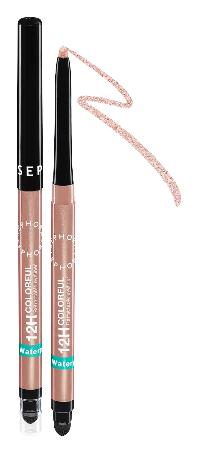 Sephora Collection Waterproof 12HR Retractable Eyeliner Pencil 07 Shimmer Rose