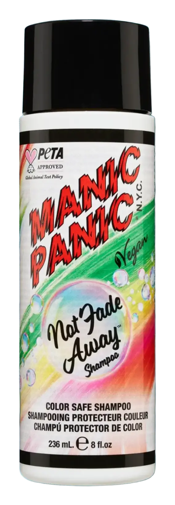 Manic Panic Not Fade Away Color Safe Shampoo