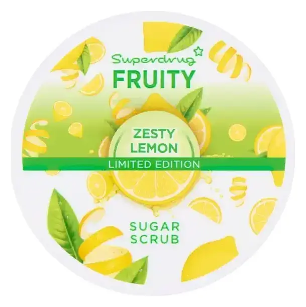 Superdrug Sugar Scrub Zesty Lemon