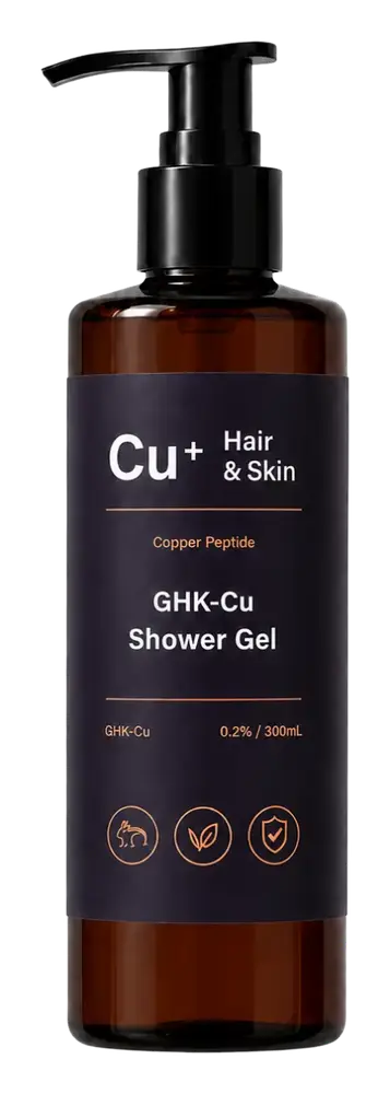 Cu⁺ Hair & Skin GHK-Cu Shower Gel