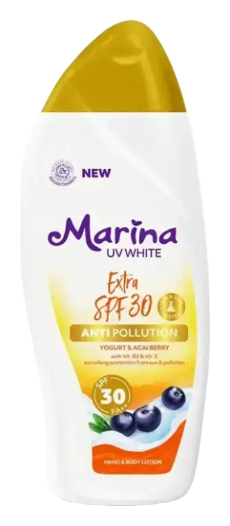 Marina UV White Hand & Body Lotion SPF 30