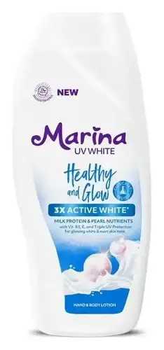 Marina UV White Healthy & Glow Body Lotion