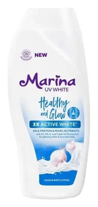 Marina UV White Healthy & Glow Body Lotion