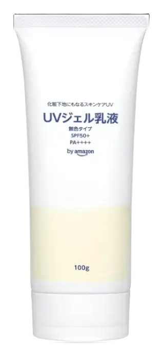 Amazon Basics Colourless UV Gel Emulsion SPF 50+ Japan