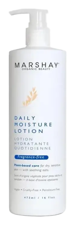 Marshay Organic Beauty Fragrance-Free Daily Moisture Lotion