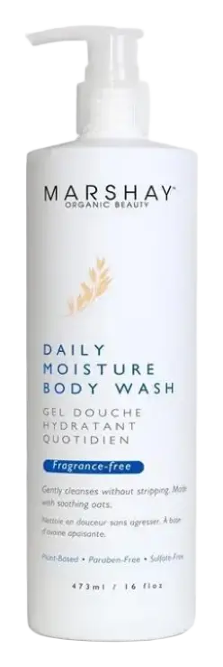 Marshay Organic Beauty Fragrance-Free Daily Moisture Body Wash