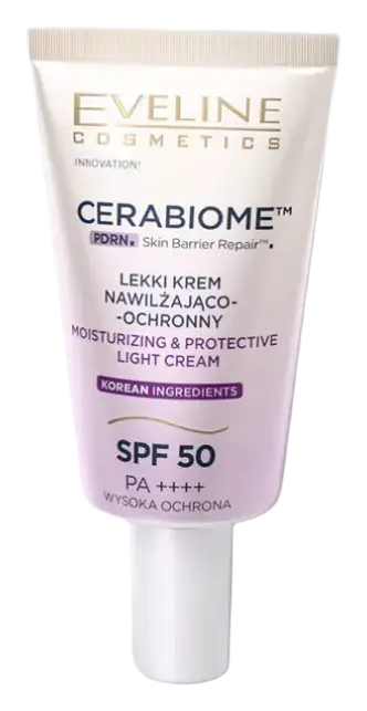 Eveline Cerabiome Moisturizing & Protective Light Cream SPF 50 PA++++