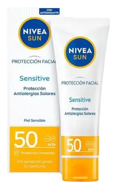 Nivea Sun Protección Facial Sensitive SPF 50