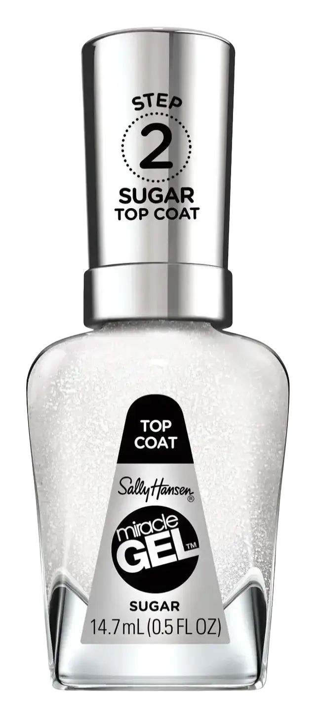 Sally Hansen Miracle Gel Top Coat Sugar Transparent