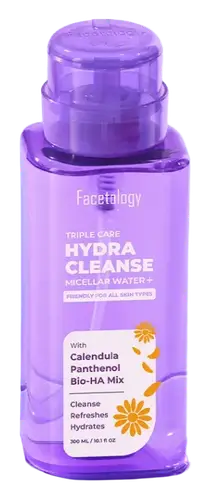 Facetology Triple Care Hydra Cleanse Micellar Water+