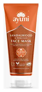 Ayumi Sandalwood & Pink Clay Face Mask