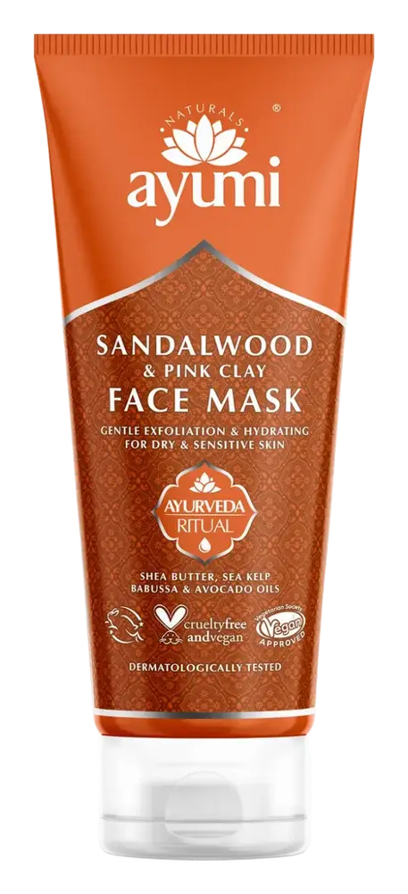 Ayumi Sandalwood & Pink Clay Face Mask