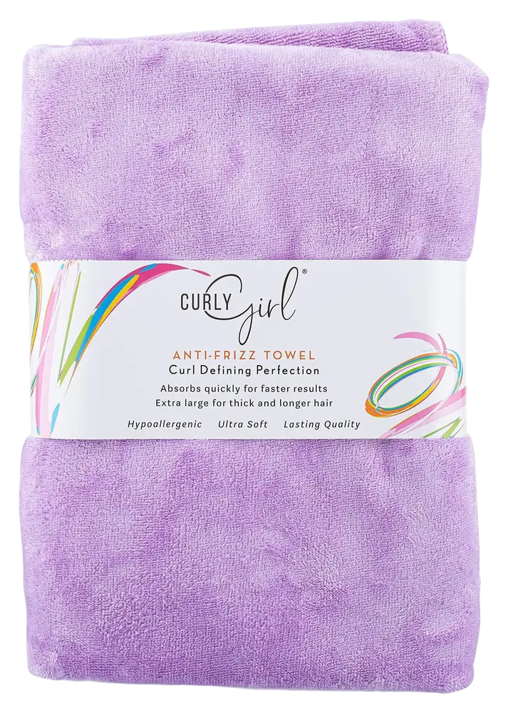 Curly Girl Anti-Frizz Towel Lavender